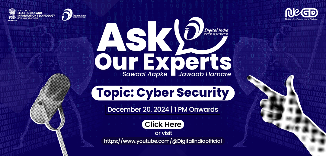 NeGD’s ‘Ask Our Experts’ Episode 2 focuses on Cybersecurity